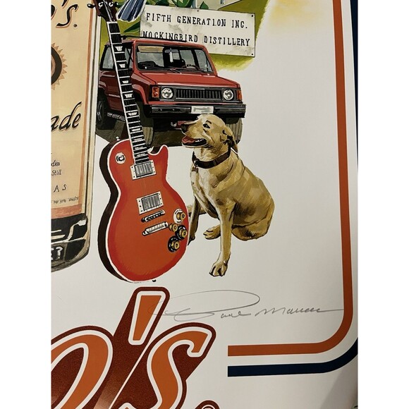 25th Anniversary Tito's Poster By Paul Mann Limited Edition Brand New! - Picture 3 of 6